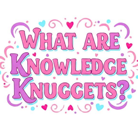 WARDROBE POP Accessories - WHAT ARE KNOWLEDGE KNUGGETS? If You Find This Useful Please Like And Share